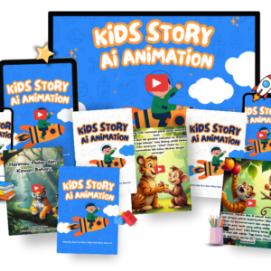 EXTRA Modul & Kelas - Step by Step, Bina 10K dengan Buku, Video & Game Kids